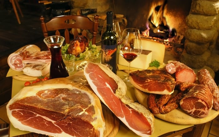 DH Villas - Typical dishes of Umbria